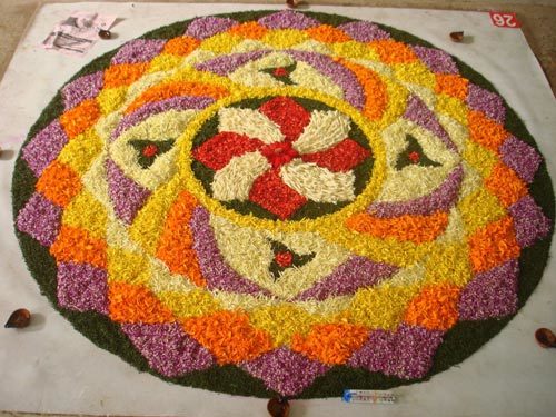 Onam Pookalam Designs 2018