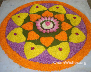 Onam 2020 pookkalam