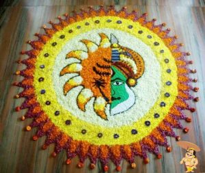 Simple Athapookalam Designs 2017